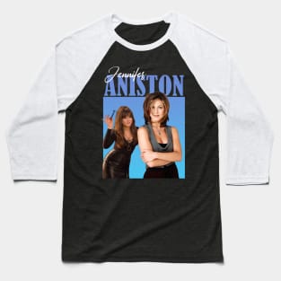 Jennifer Aniston Vintage 90s Design Baseball T-Shirt